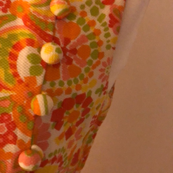 Vintage Dress with Bold Colors - Picture 6 of 7